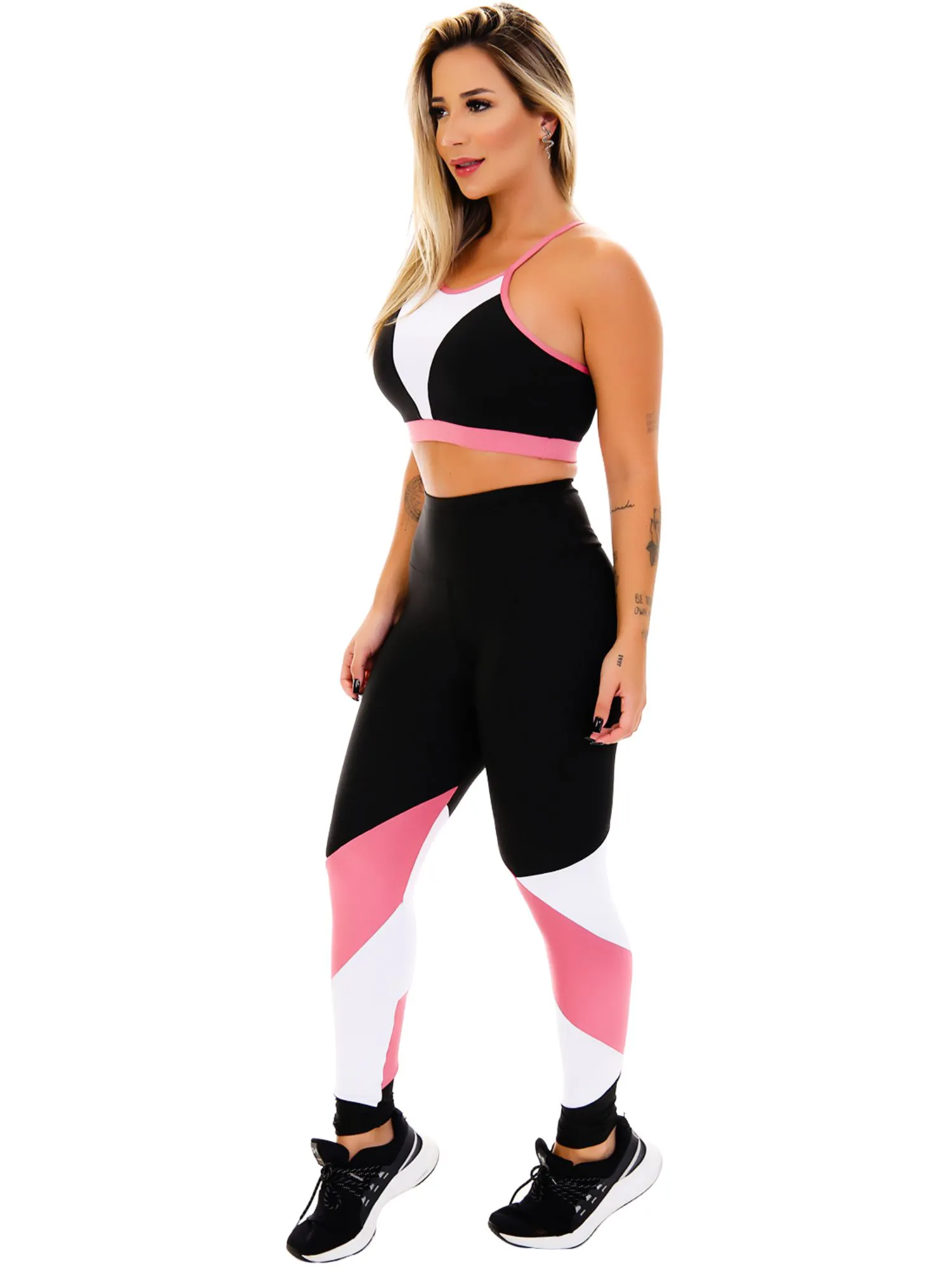 Fernanda Activewear Pink Set - Image 3